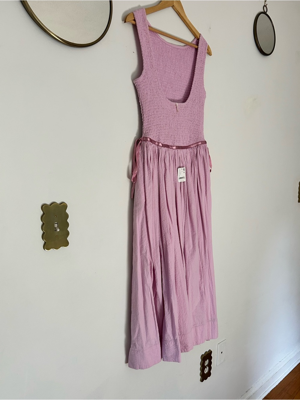 Free People Pink Midi Dress - Picture 5 of 5